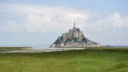 Le Mont-Saint-Michel (Manche), le 13 septembre 2023. (JEAN-CLAUDE MALAUSA / BIOSPHOTO)